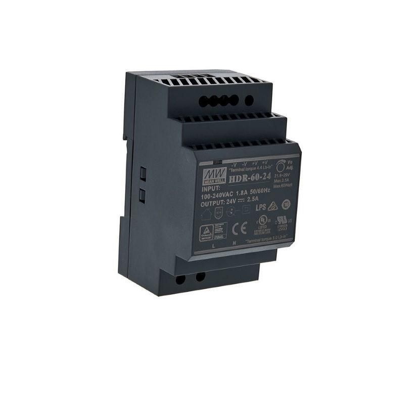 ISPRAVLJAČ 24V 2.5A(DIN)-MEANW